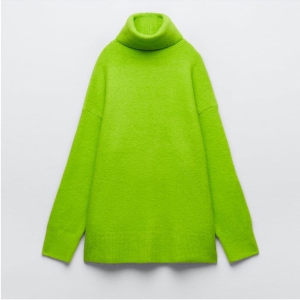 Zara Oversized Turtleneck Sweater